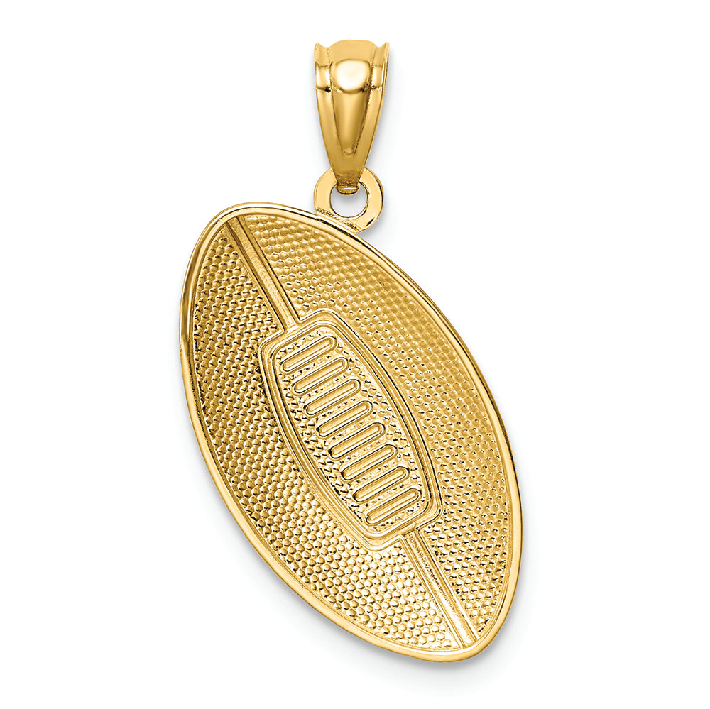 FJC Finejewelers 14k Yellow Gold Football Charm