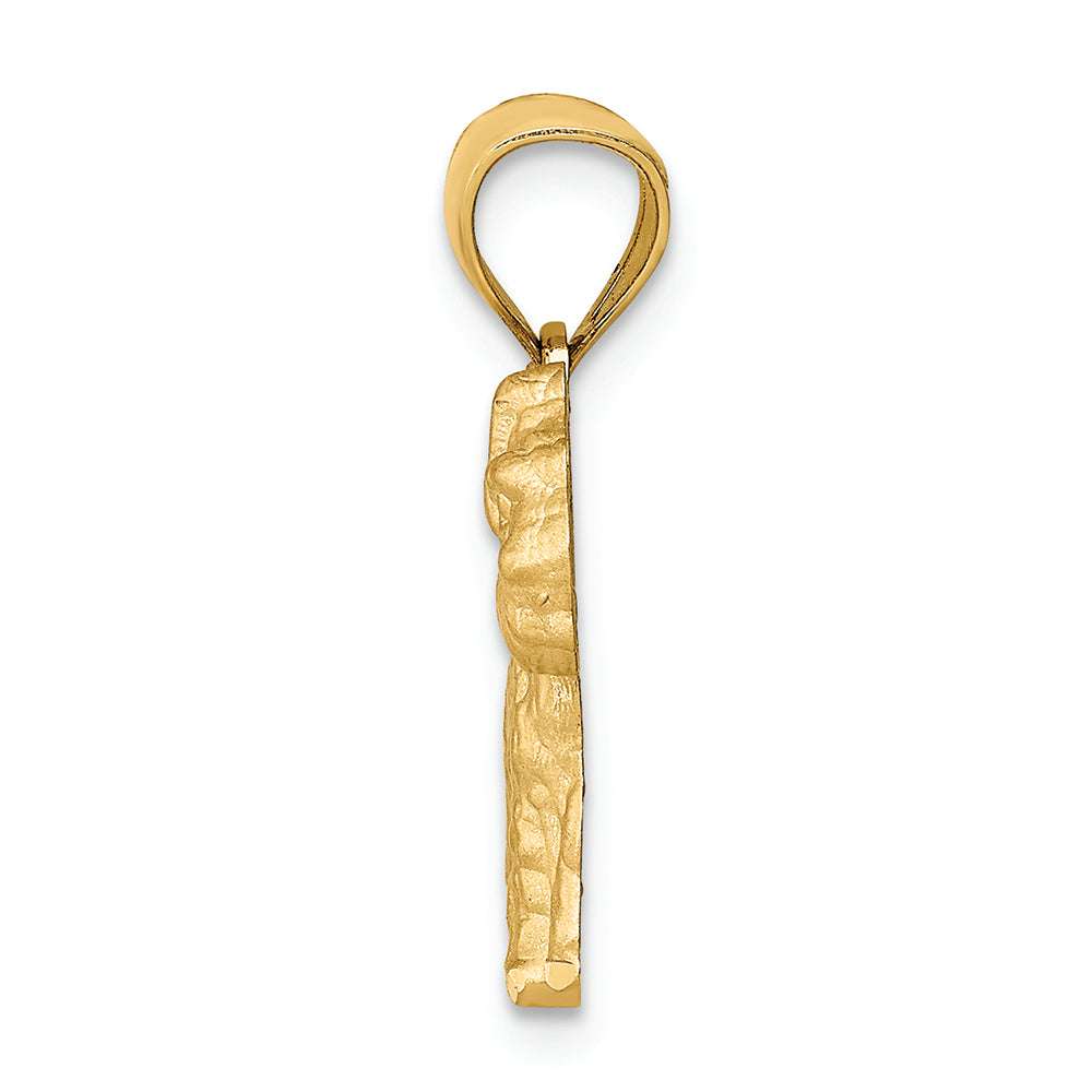 FJC Finejewelers 14k Yellow Gold Bright Cut Mini Schnauzer Charm