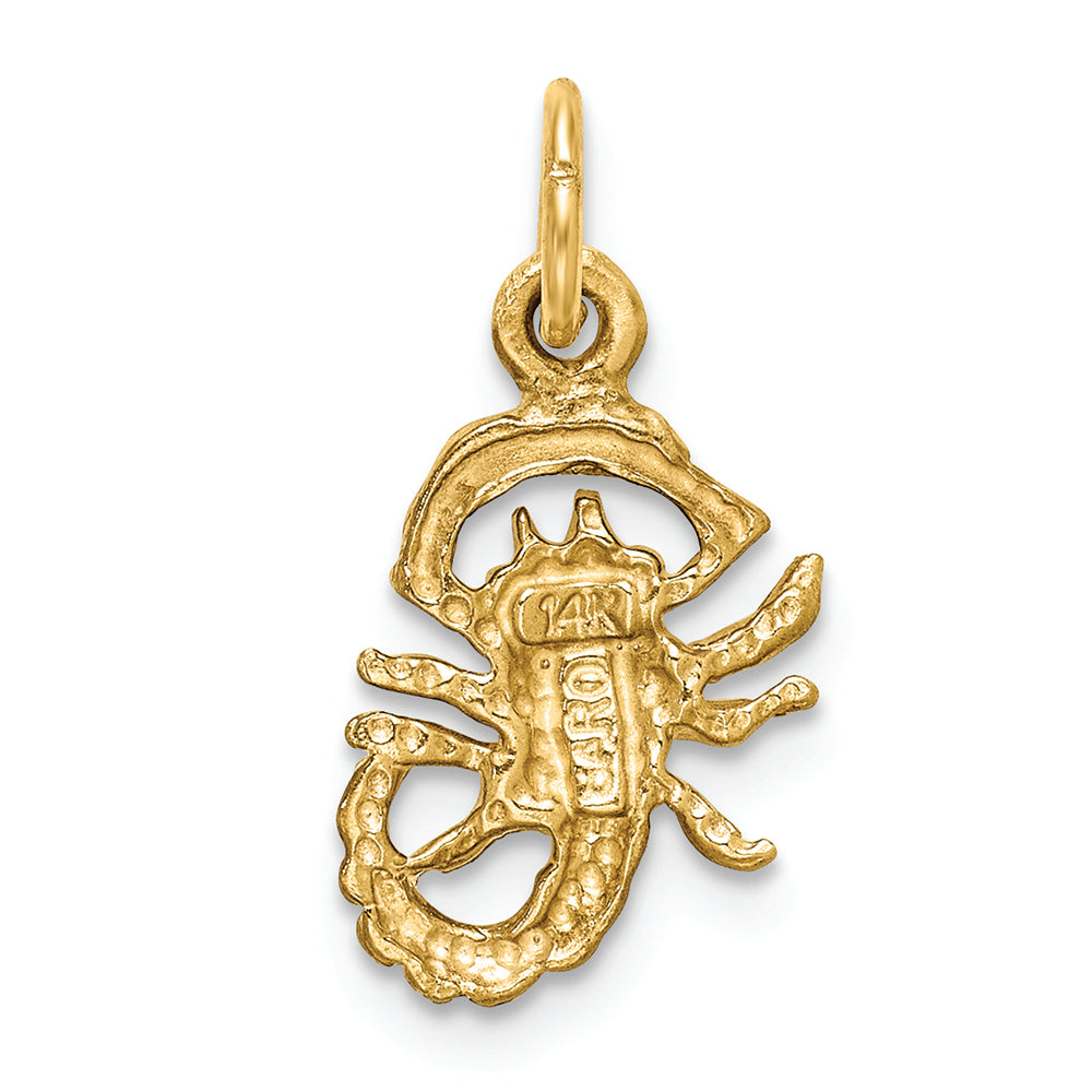 FJC Finejewelers 14k Yellow Gold Scorpio Zodiac Charm