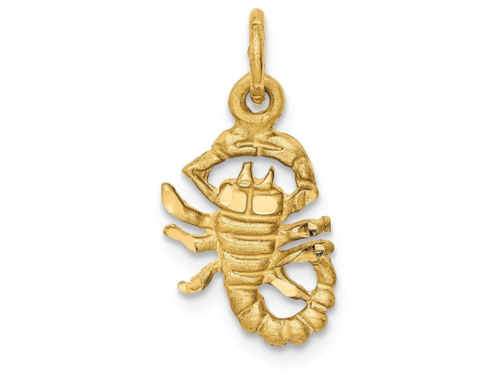FJC Finejewelers 14k Yellow Gold Scorpio Zodiac Charm