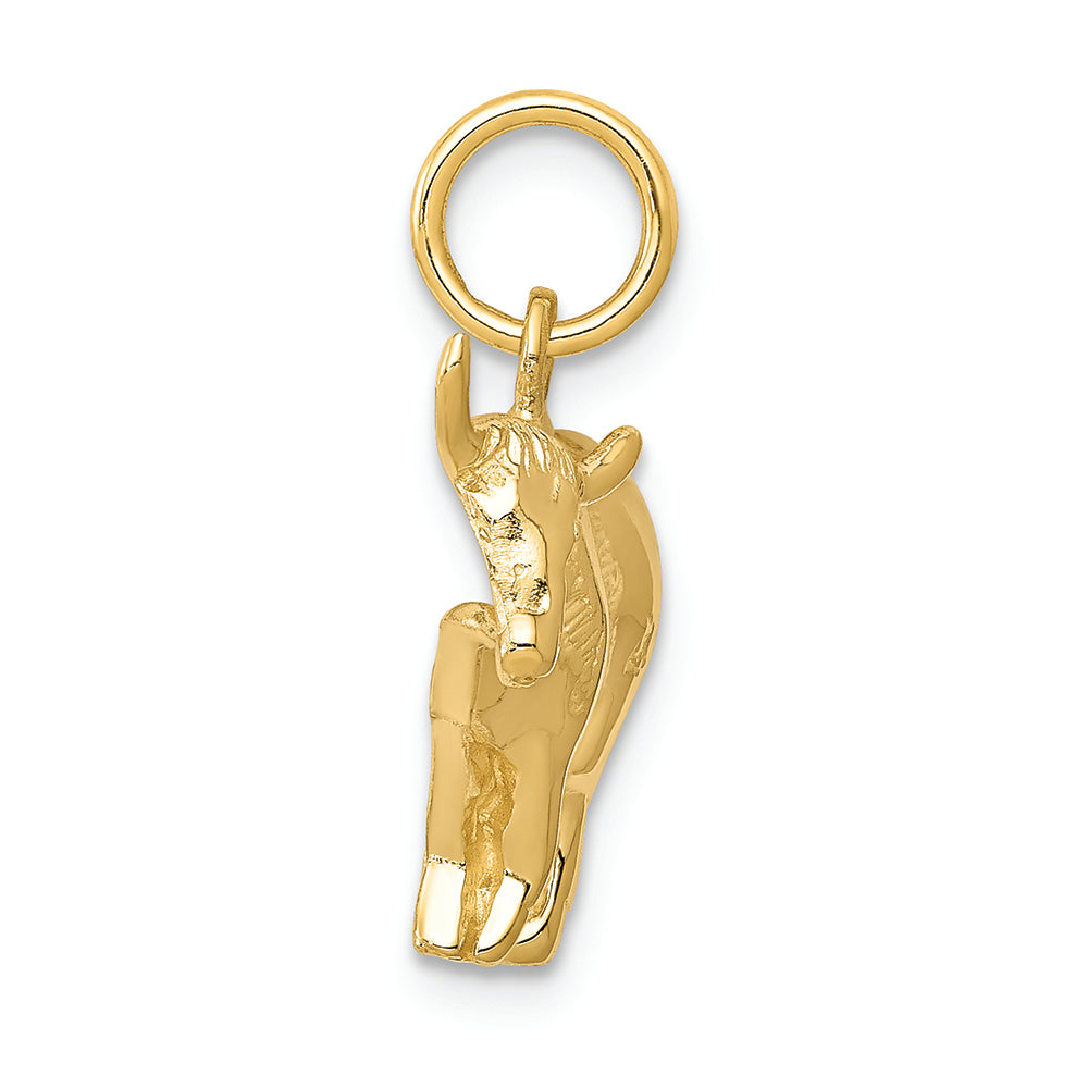 FJC Finejewelers 14k Yellow Gold Steer Charm