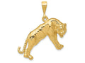 FJC Finejewelers 14k Yellow Gold Tiger Charm