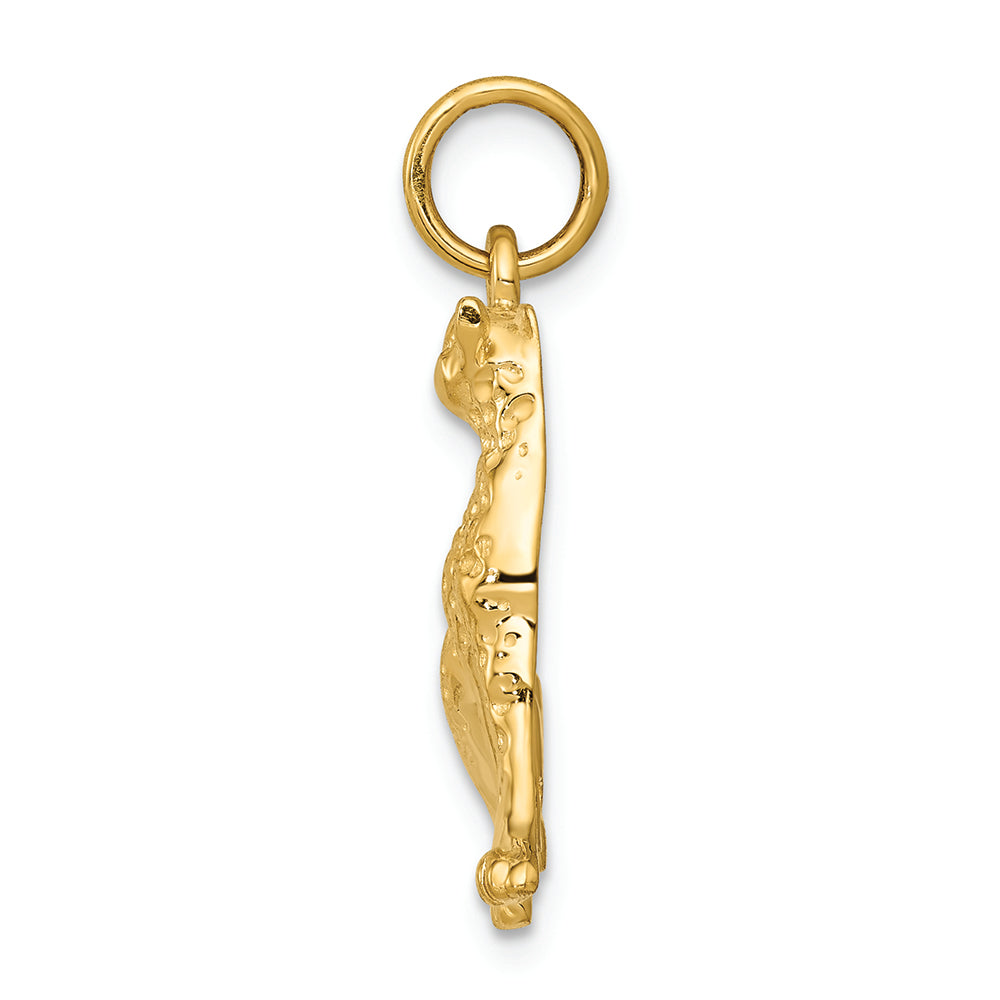 FJC Finejewelers 14k Yellow Gold Cheetah Charm