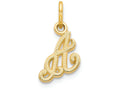 FJC Finejewelers 14k Yellow Gold Casted Initial A Charm