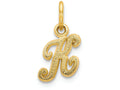 FJC Finejewelers 14k Yellow Gold Casted Initial K Charm