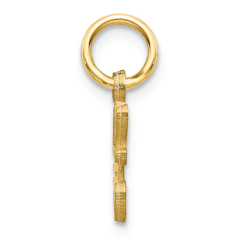 FJC Finejewelers 14k Yellow Gold Initial C Charm