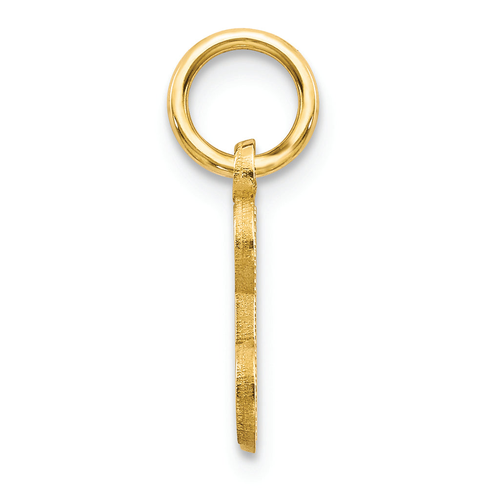 FJC Finejewelers 14k Yellow Gold Initial E Charm