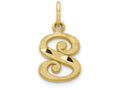 FJC Finejewelers 14k Yellow Gold Initial S Charm