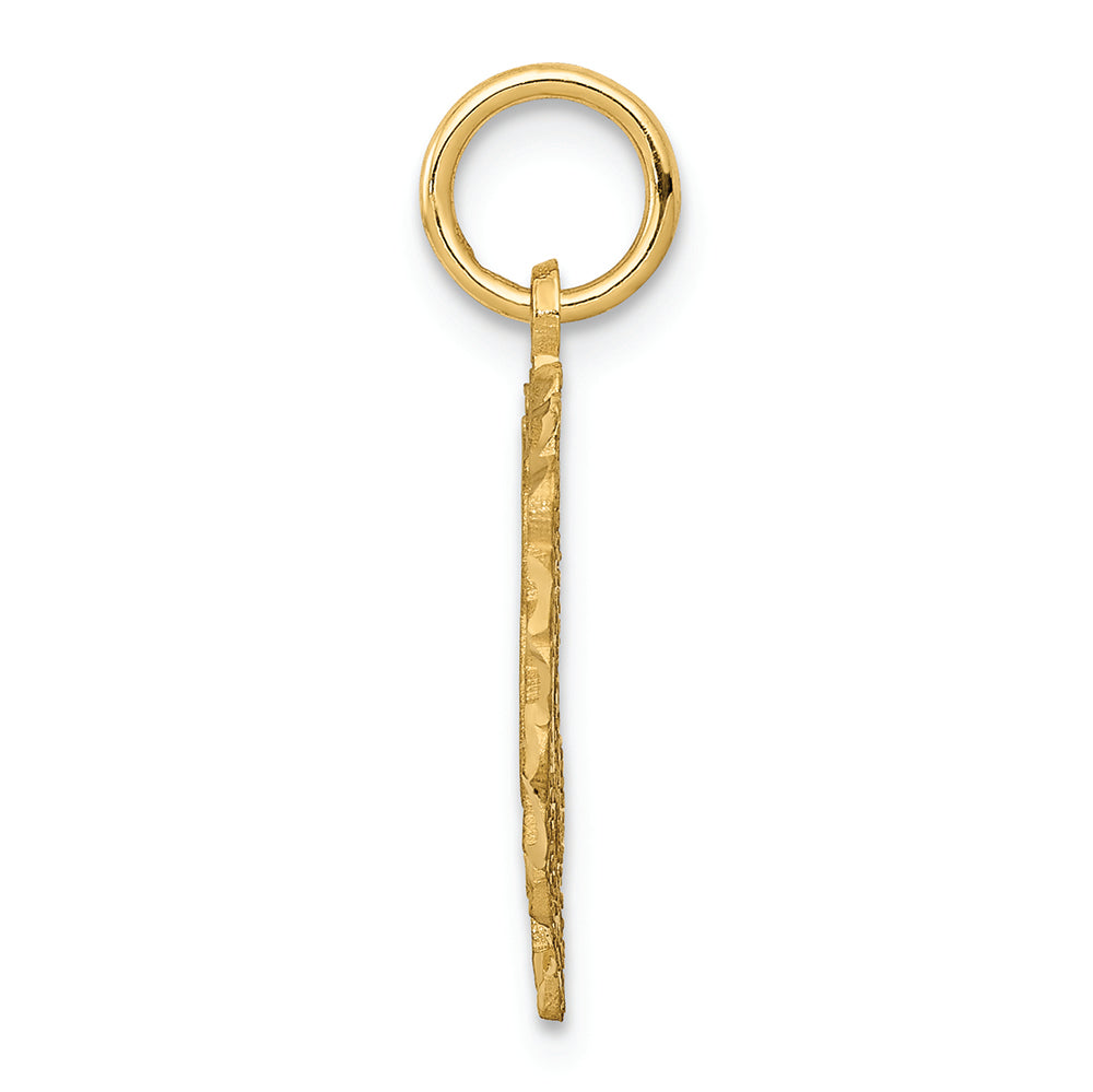 FJC Finejewelers 14k Yellow Gold Initial B Charm