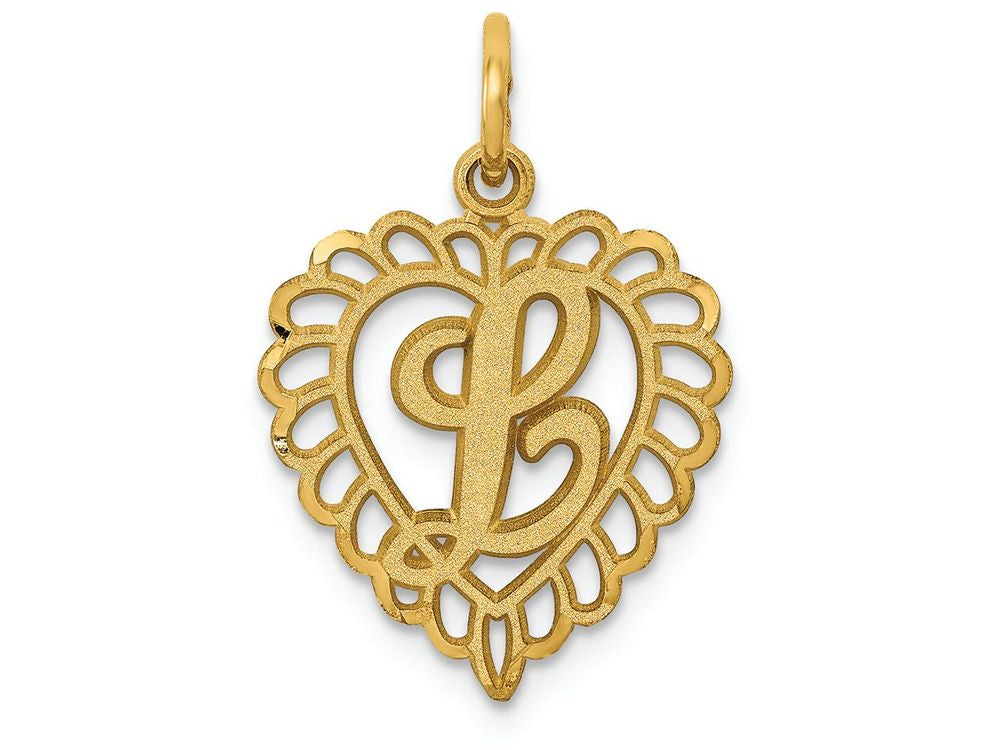 FJC Finejewelers 14k Yellow Gold Initial L Charm
