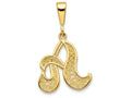 FJC Finejewelers 14k Yellow Gold Initial A Charm