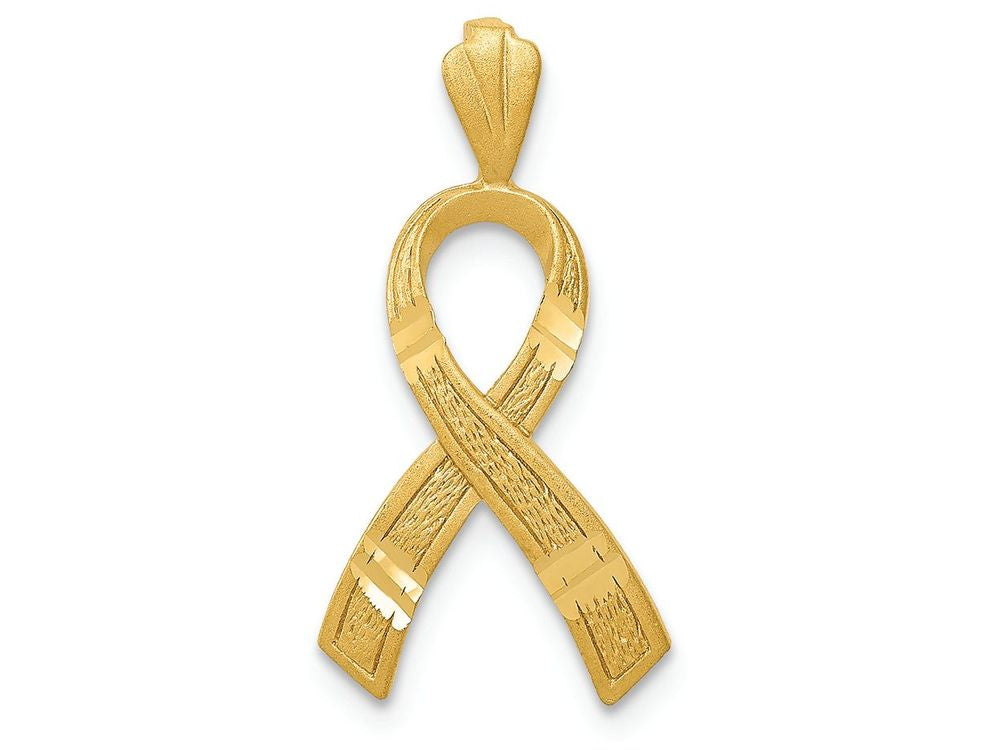 FJC Finejewelers 14k Yellow Gold Awareness Charm