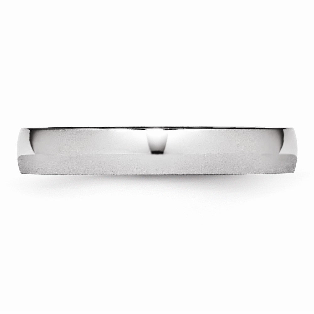 Chisel Cobalt Polished 4mm Wedding Band