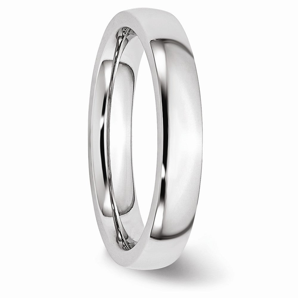 Chisel Cobalt Polished 4mm Wedding Band