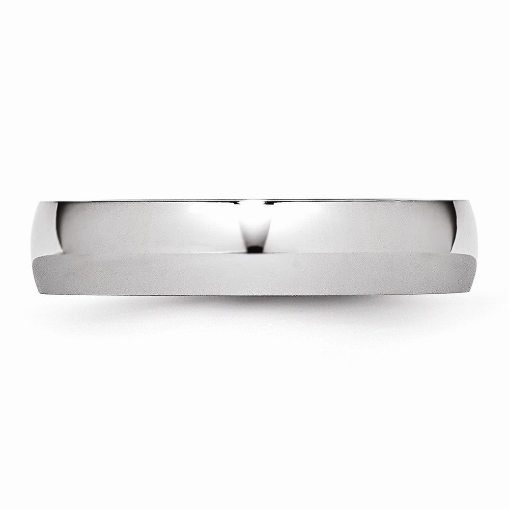 Chisel Cobalt Polished 5mm Wedding Band