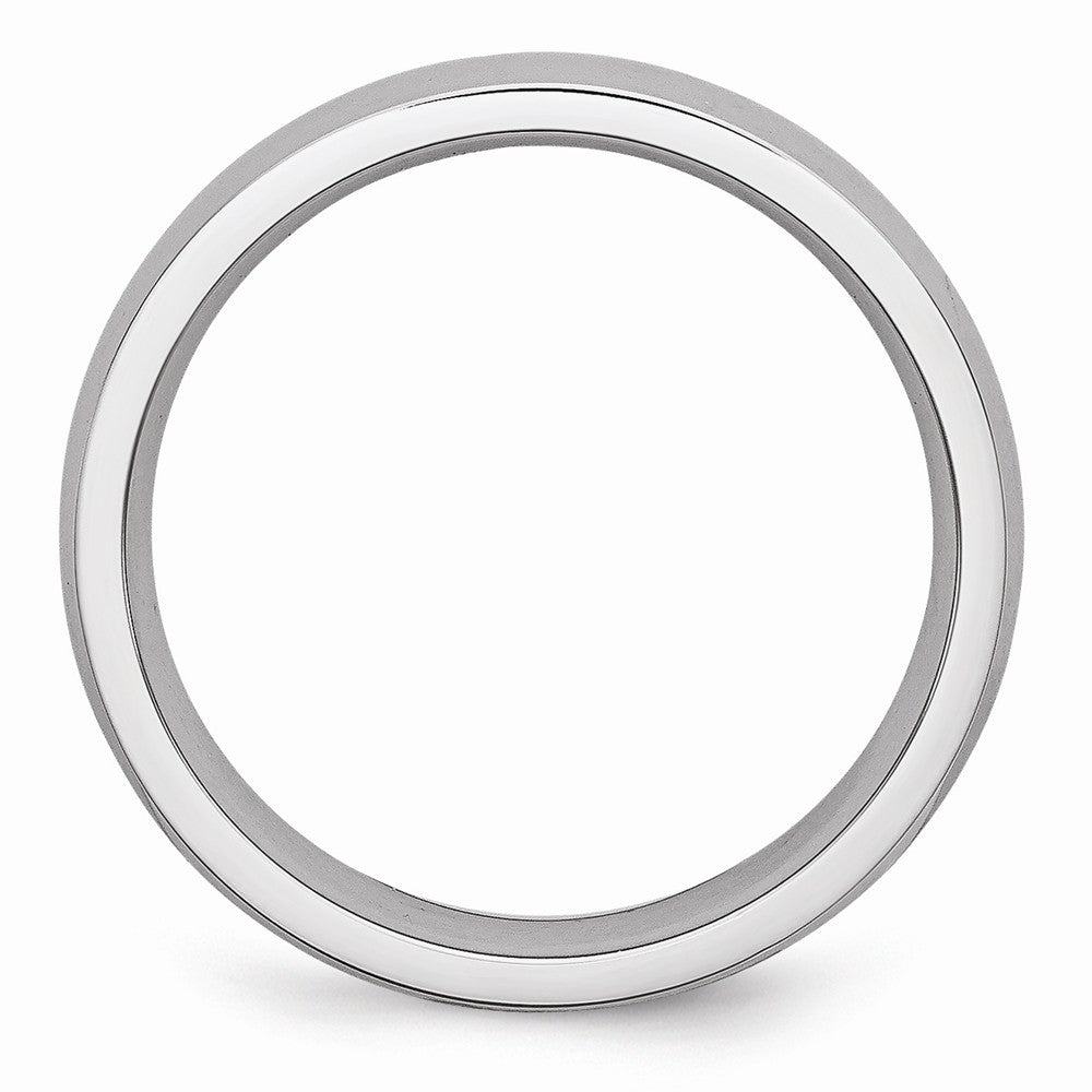 Chisel Cobalt Polished 5mm Wedding Band