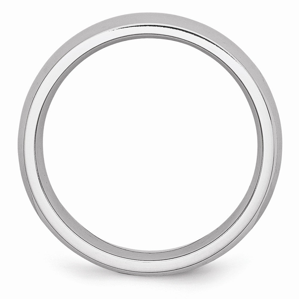 Chisel Cobalt Polished 6mm Wedding Band