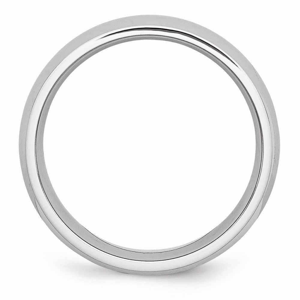 Chisel Cobalt Polished 7mm Wedding Band