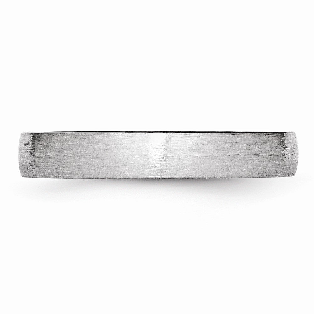 Chisel Cobalt Satin 4mm Wedding Band