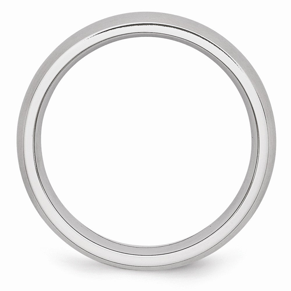 Chisel Cobalt Satin 6mm Wedding Band