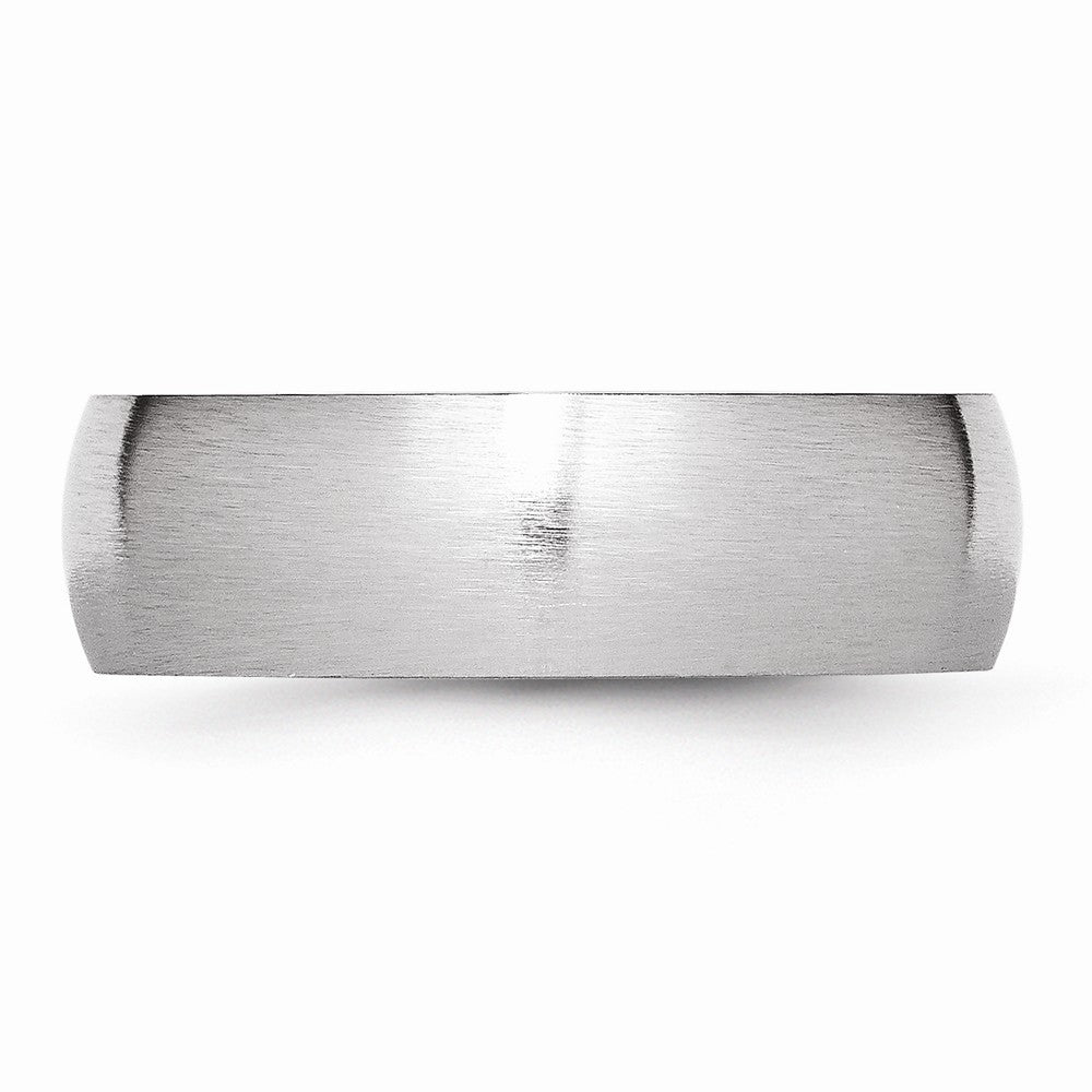 Chisel Cobalt Satin 7mm Wedding Band
