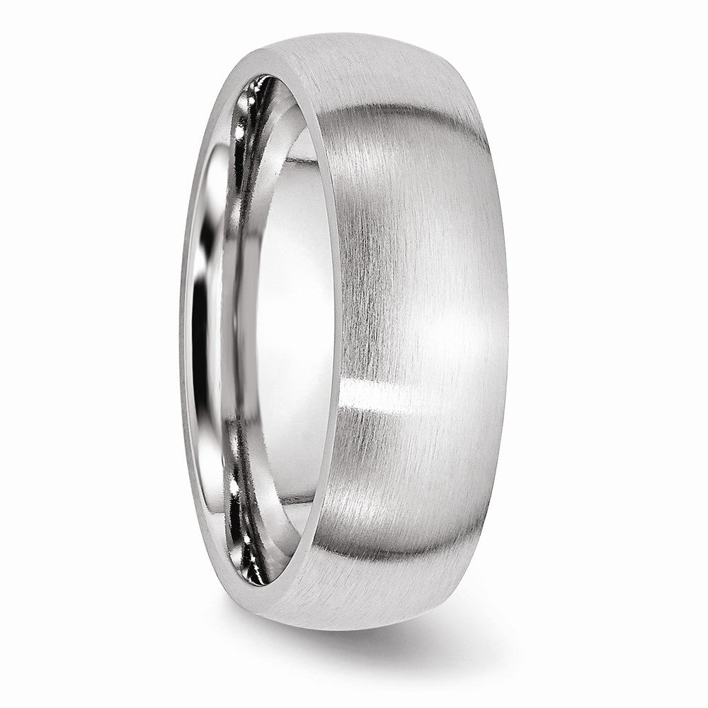 Chisel Cobalt Satin 7mm Wedding Band