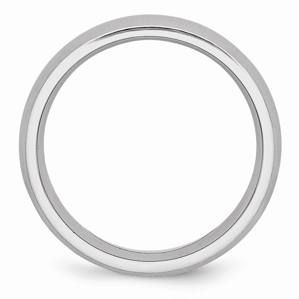 Chisel Cobalt Satin 7mm Wedding Band
