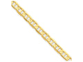 FJC Finejewelers 7 Inch 14k Yellow Gold 4.5mm Concave Anchor Chain Bracelet