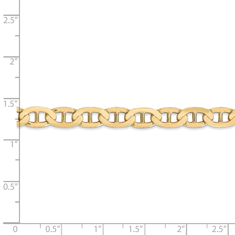 FJC Finejewelers 24 Inch 14k 6.25mm Concave Anchor Chain Necklace