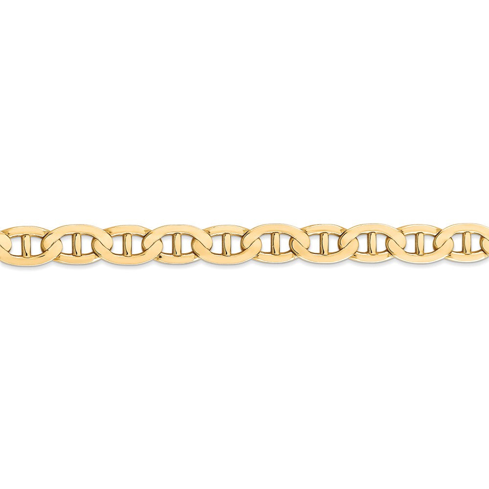 FJC Finejewelers 18 Inch 14k 7mm Concave Anchor Chain Necklace