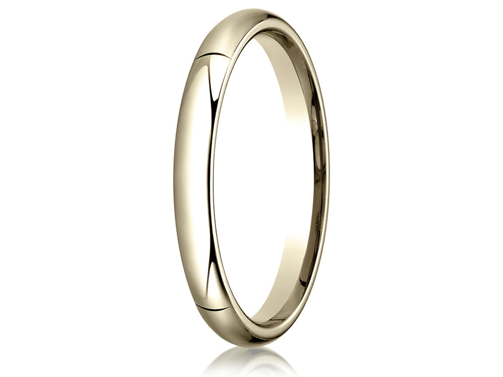 Benchmark® 14k Gold 3.0mm High Dome Heavy Comfort-fit Ring