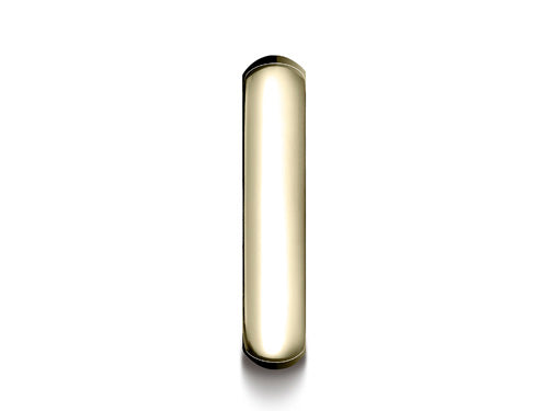 Benchmark 14k Gold 5.0mm High Dome Heavy Comfort-fit Ring