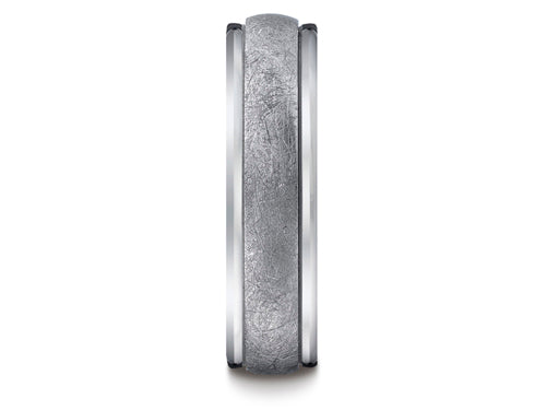 Benchmark 6mm Comfort Fit Design Wedding Band / Ring