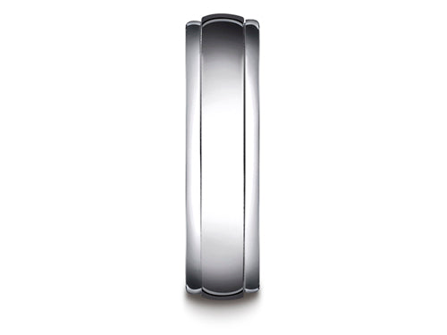 Benchmark 6mm Comfort Fit Design Wedding Band / Ring
