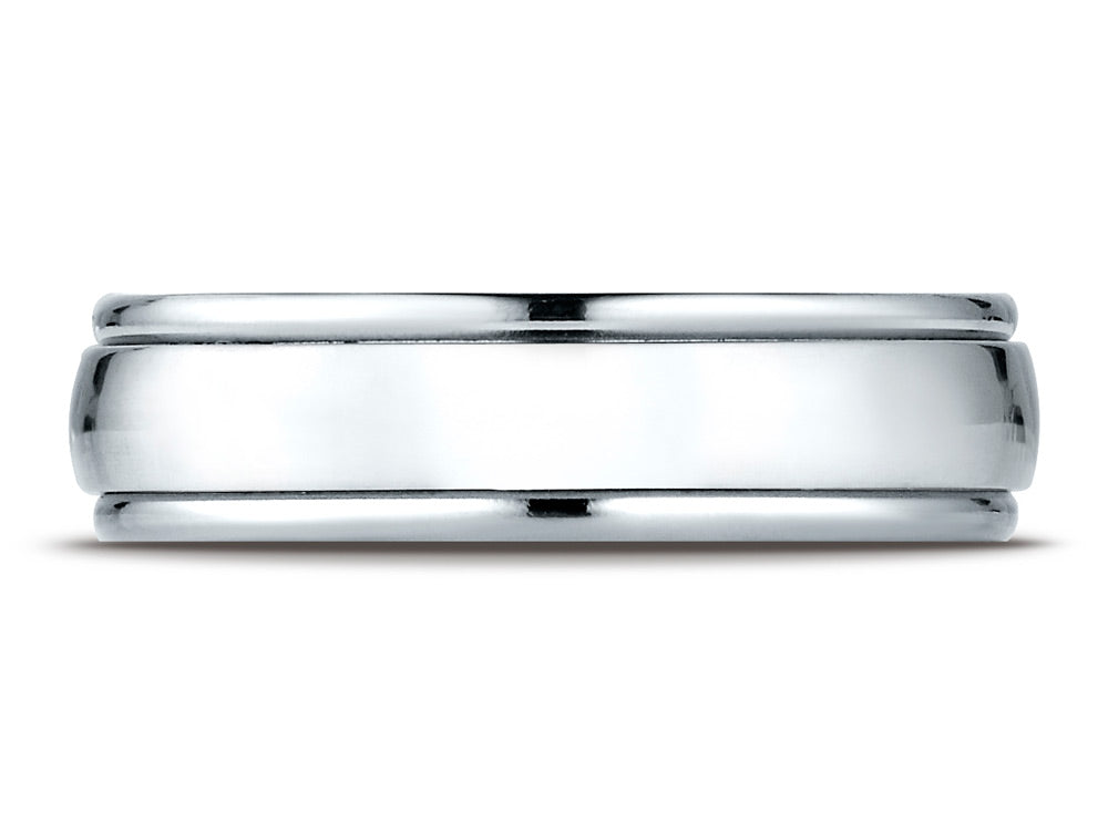 Benchmark 6mm Comfort Fit Design Wedding Band / Ring