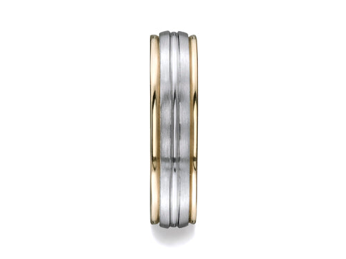 Benchmark 6mm Comfort Fit Design Wedding Band / Ring