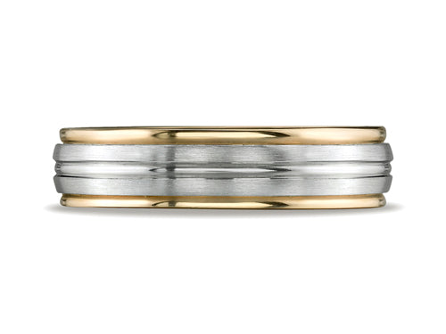 Benchmark 6mm Comfort Fit Design Wedding Band / Ring
