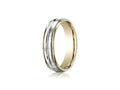 Benchmark 6mm Comfort Fit Design Wedding Band / Ring