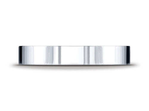 Benchmark 14k Gold 4.0mm Flat Comfort-fit Ring