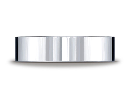 Benchmark 14k Gold 6.0mm Flat Comfort-fit Ring