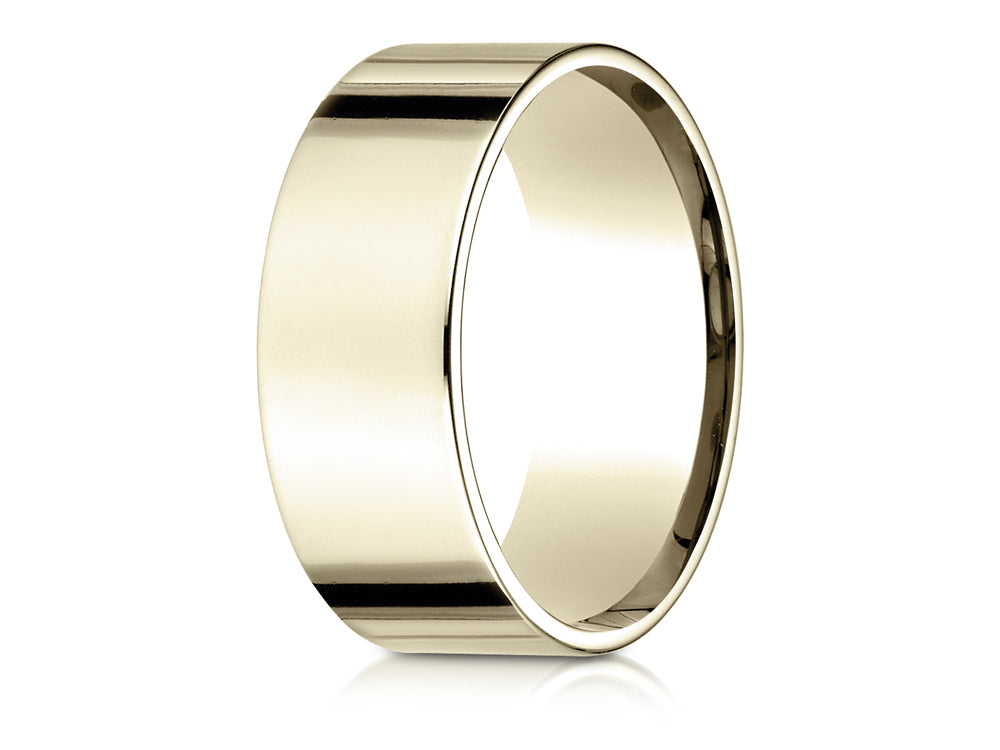 Benchmark 14k Gold 8.0mm Flat Comfort-fit Ring