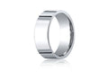Benchmark 18k Gold 8.0mm Flat Comfort-fit Ring
