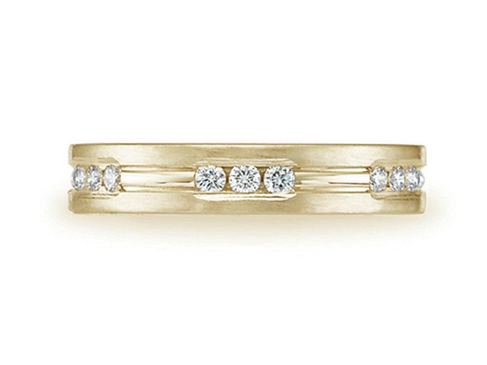 Benchmark 4mm Comfort Fit 0.36 cttw Diamond Wedding Band / Ring