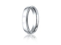 Benchmark Cobalt Chrome 5mm Comfort-fit High Polished Design Ring