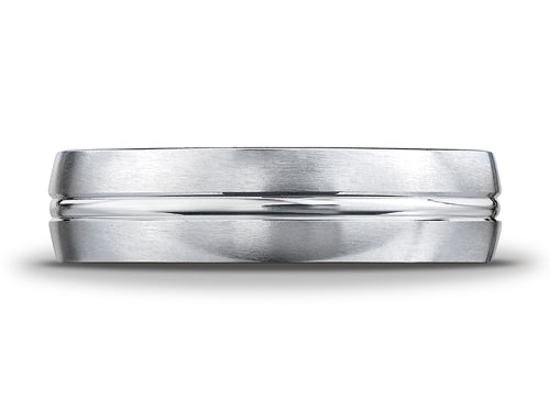 Benchmark 6mm Comfort Fit Design Wedding Band / Ring