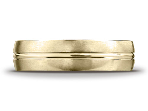 Benchmark 6mm Comfort Fit Design Wedding Band / Ring