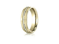Benchmark 6mm Comfort Fit Design Wedding Band / Ring