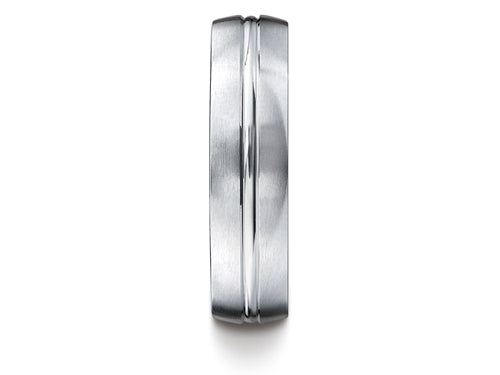 Benchmark 6mm Comfort Fit Design Wedding Band / Ring