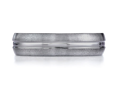 Benchmark 6mm Comfort Fit Tungsten Carbide Wedding Band / Ring