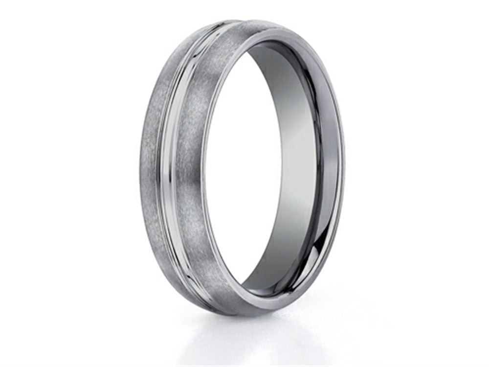 Benchmark 6mm Comfort Fit Tungsten Carbide Wedding Band / Ring